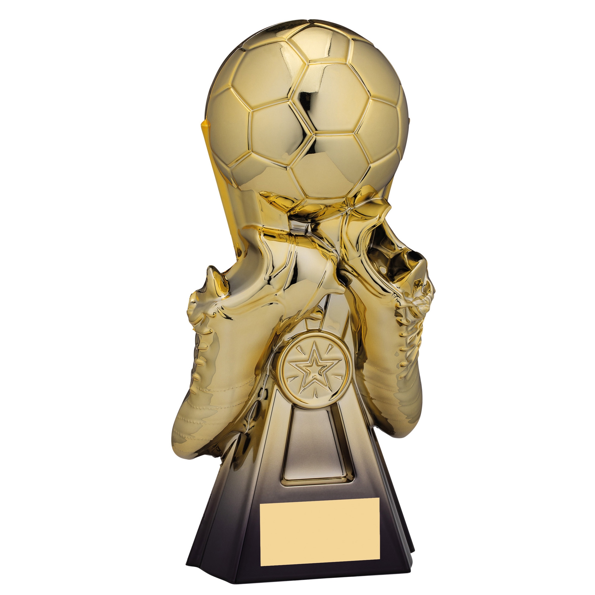 6.25" GRAVITY BOOT AND BALL FOOTBALL TROPHY