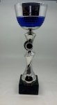 15" SILVER/BLUE TROPHY