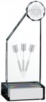 6.25"DARTS GLASS AWARD