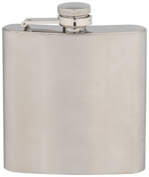 6 OUNCE STAINLESS STEEL FLASK