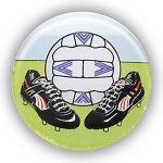 BOOTS & BALL 1"DOMED CENTRE