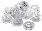 0.25" CLEAR PLASTIC CUP SPACER